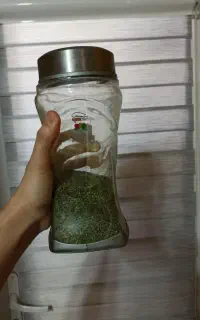 شیشه حبوبات قوطی حبوبات ظرف حبوبات