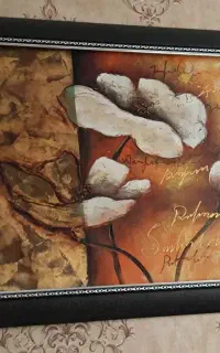 تابلو بوم رنگ روغن