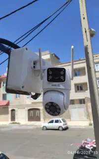 دوربین هوشمند دو لنز/با گارانتی/مشاوره/نصب سریع