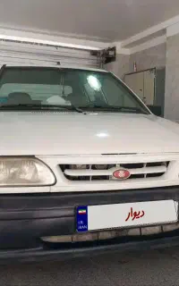 پراید ۹۱ بی رنگ کم کار