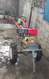 شخم زدن زمین باکولتیواتور(روتوری زدن زمین باقی...