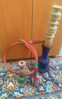 قلیان با شلنگ چرم به قیمت استثنایی