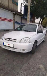 کیا ریو سفید LS مدل۹۰/ماشین دوم/شهرکرد