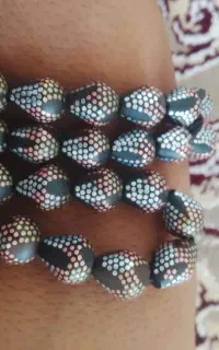تسبیح نقره کوب