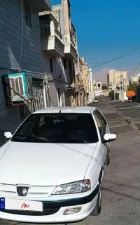 پژو پارس 1400سال 90کار کرد کارمندی بدون رنک