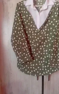 شومیز عروسکی باتنخور خیلی شیک