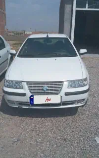 سمند ای اف سون دوگانه فابریک مدل ۹۶