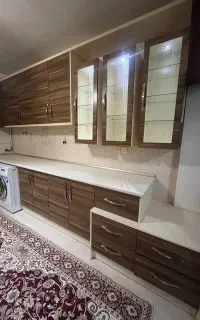 کابینت دست دوم بهمراه ویترین
