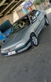 پژو405تک گانه مدل87توکرم سفارشی شاسیهاپلمپ