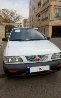 پراید ۱۴۱ مدل ۱۳۸۵ بدون رنگ شاسی سالم