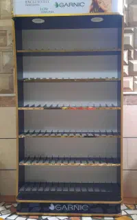 استند رنگ گارنیک نو و آکبند چراغ دار