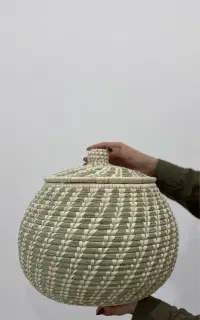 سطل برنج حصیری