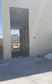 بنا، دیوار چینی، سیمان کاری، سیمان سفید،  لکه کاری