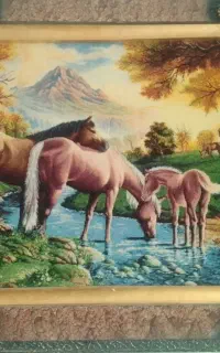 تابلو فرش دستباف  ۱×۶۰