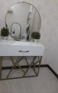 وسایل آرایشگاه ،اینه کنسول درحدنو