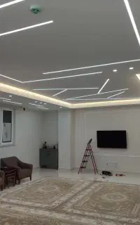 بازسازی طراحی و اجرا کناف لاین نوری نقاشی و...