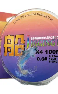 نخ ماهیگیری jigging pe ابریشم گلی