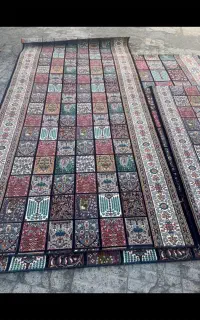 کناره فرش خشتی کژال موکت مدرن ۵۴۹۸