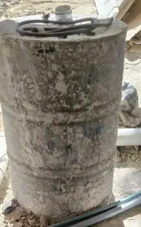 بشکه سه عدد بشکه بنایی