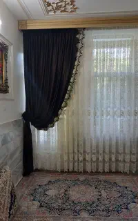 والان پرده  جنس مخمل دو عدد