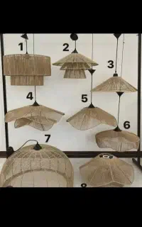 لوستر مینیمال سبک بوهو  (با ۷ سال سابقه کاری)