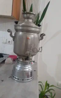 سماور برنجی بزرگ