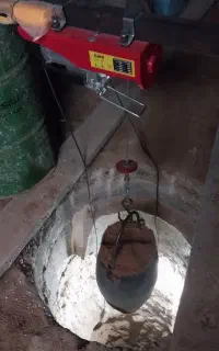 چاه کن  . چاه .حفاری