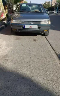 پژو ۴۰۵ دلفینی مدل ۹۲ بی رنگ بدون آفتاب سوختگی