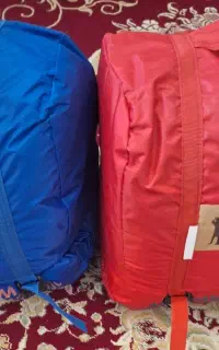 دوتا کیسه خواب آمریکایی قایق هم میشه باباد