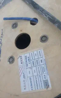 کابل شبکه‌cat6تمام مس حلقه ۵۰۰ متری