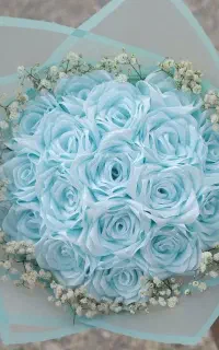 گل مصنوعی روبانی
