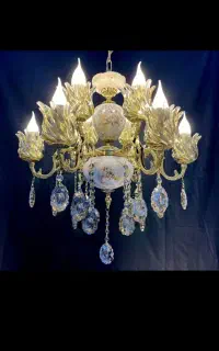 لوسترچینی سرامیکی برنج.۶+۶.شعله/برنز NB light 642