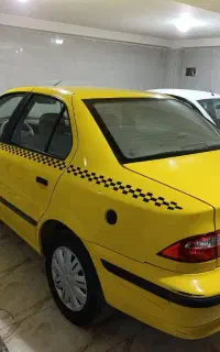 تاکسی سمند LX EF7 CNG مدل 1396