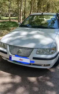 سمند ef7 دوگانه کارخانه مدل ۹۵ بی رنگ