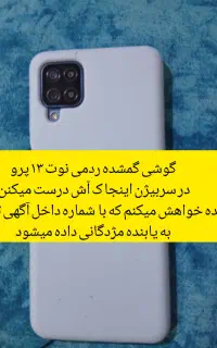 گوشی گمشده به یابنده مژدگانی داده میشود