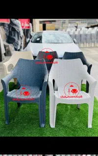 میز و صندلی پلاستیکی نهارخوری غذاخوری کافه باغ