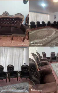 مبل 9 نفره با جلو مبلی