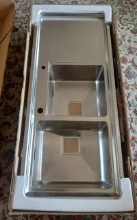سینک دو لگنه اخوان