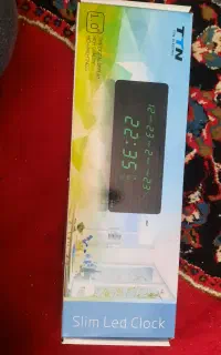 ساعت رو میزی و دیواری LED بزرگ