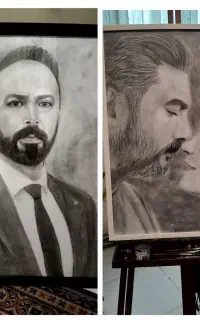 تبدیل عکس به تابلوی جذاب نقاشی چهره