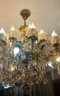 لوستر برنجی