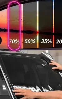 شیشه دودی ماشین یو‌وی(UV)