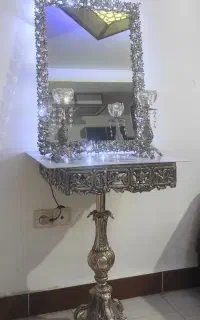 آینه شمعدان کنسول