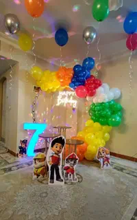 بادکنک آرایی تولد، افتتاحیه، عروسی و سالگرد و..