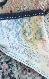 دو عدد قالی کاشان یک بار قالیشویی رفته