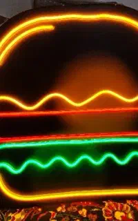 تابلو نئون و ال ای دی چشمک زن