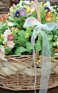 سبد گل شیک