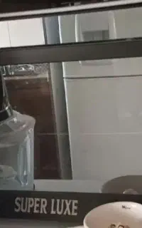 توستر سفید درب اینه ای لمسی