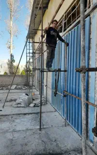 نصب داربست محمود