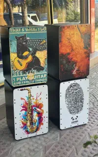 کاخن ۴سیم پاندا موسیقی دارکوب